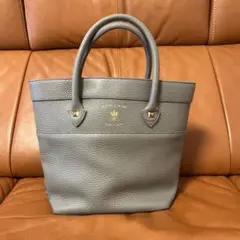 美品✨ ADMJ ターコイズブルー レザー トートバッグ ハンドバッグ 本革 