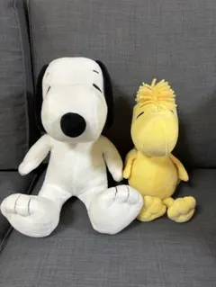 【Hawaii購入】スヌーピーとウッドストック ぬいぐるみセット