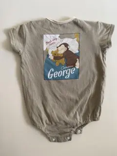 おさるのジョージ　Curious Georg ロンパース 70サイズ