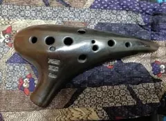 オカリナ工房福朗 ソプラノC管悠 98グラム ハンドメイド 薪窯 七夕