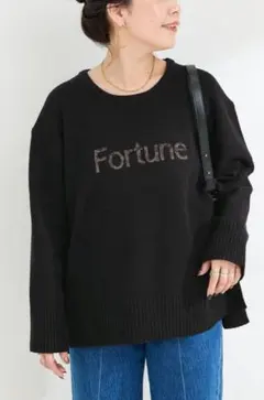 B.C STOCK アップリケロゴニット ブラック