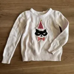 kate spade 猫刺繍ニットセーター 100cm