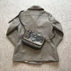 【syga様専用】90s ポールスミス レザーショルダーバッグ ブラック