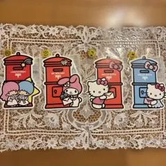 サンリオ　ポスト型 はがき　4枚セット