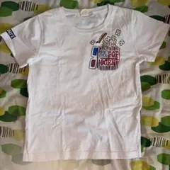 SURF DAY'S ポップコーン柄 半袖Tシャツ ホワイトのサムネイル