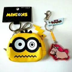 ＵＳＪミニオン & フラッフィー UNICORN キーホルダー ユニバ 2つ