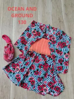 OCEAN AND GROUND 浴衣ドレス130