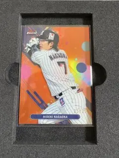 topps NPB finest 2025 長岡秀樹　25シリ　ラストナンバー