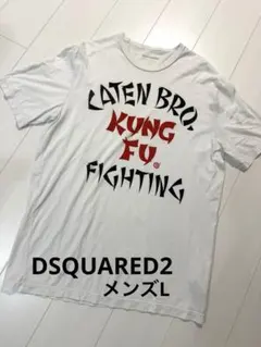 DSQUARED2 ディースクエアード2 メンズTシャツ L 白