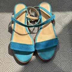 PELLICO SUNNY スエード アンクルストラップ サンダルのサムネイル