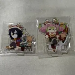 鬼滅の刃　クリスマス　ランダムアクリルスタンド　伊黒小芭内　甘露寺蜜璃