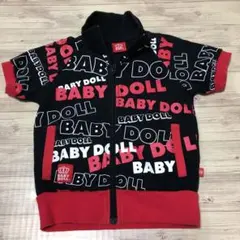 BABYDOLL ベビードール ジップアップ トレーナー 90