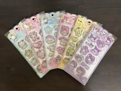 サンリオ　ウォーターシール 立体シール　6枚セット