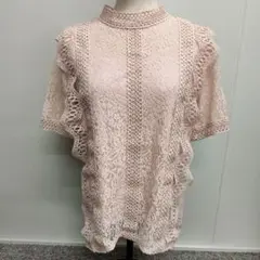 【未使用品】futier Land ピンク レース トップスのサムネイル