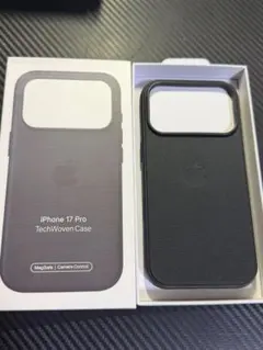 iPhone17Pro テックウーブンケース ブラック　新品