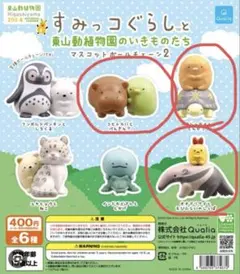 すみっコぐらしと東山動植物園のいきものたち マスコットボールチェーン2