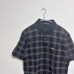 未使用　バーバリー　BURBERRY チェック柄 ポロシャツ M