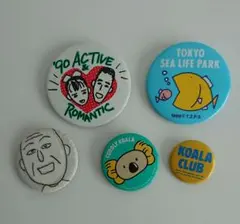 平成レトロ 缶バッジ まとめ売り