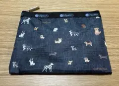 バイラ　付録　レスポートサック　ワンコ柄ポーチ　※大サイズのみ