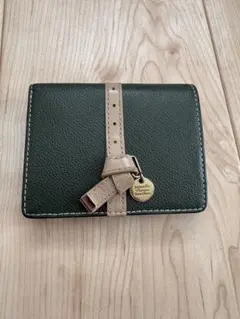 Samantha Thavasa Petit Choice グリーン二つ折り財布