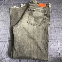 Levi's 507 ブラックデニムパンツ W34 L33のサムネイル