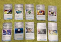 ポケモンカード グッズまとめ売り10種各4枚　な