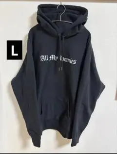 All My Homies パーカー キッズ150 All My Homies Embroidery Hoodie 【NAVY】 | allmy