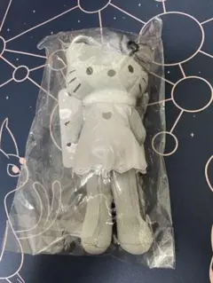 ハローキティー　Hello Kitty スタイルアップマスコット　足長　グレー