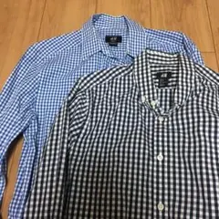 ☆美品☆ ギンガムチェック　シャツ　H&M エイチ&エム