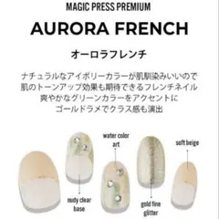 最終お値引き【新品】ダッシングディバ　マジックプレス 手爪 アイボリー グリーン