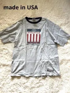 レア USA製 TOMMY HILFIGER ビッグサイズ Tシャツ 90s
