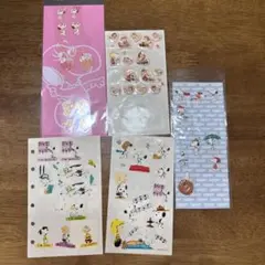 【中古】スヌーピー シールセット