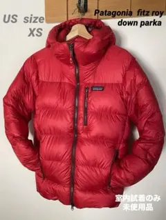 [室内試着のみ極美品]パタゴニアフィッツロイダウンFA-19赤