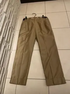 BEAMS HEART ベージュ スラックスパンツ