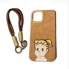 OSAMU GOODS iPhone12用ケース ストラップ付き
