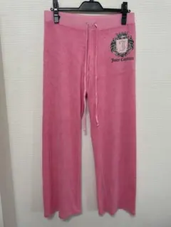 【美品】Juicy Couture ベロアパンツ ピンク