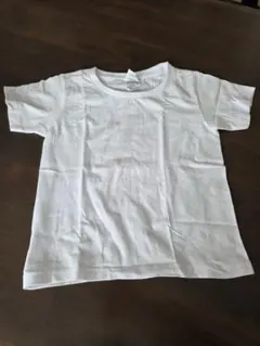 TOMS ホワイト Tシャツ 110 無地　110cmのサムネイル