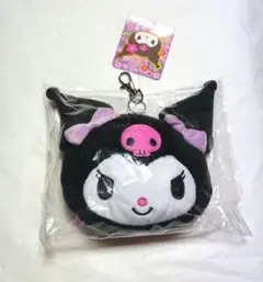 【新品】サンリオ クロミちゃんポーチ リール付きパスケース和柄