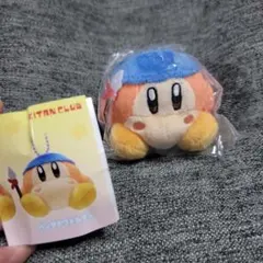 星のカービィ　お座り　ぬいぐるみ　マスコット２　バンダナワドルディ　カプセル