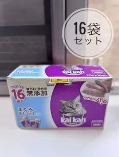 칼칸 파우치, 성인 고양이를 위한 종합 영양식 16봉지