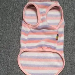 犬服 フリース素材 ストライプ 小型犬用