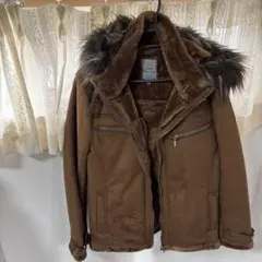 Louis Chavon ファー付きモッズコート