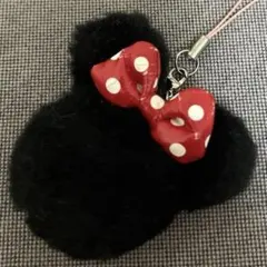 ミニーちゃん　ミラー　ストラップ　キーホルダー