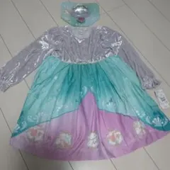 【新品】Disney アリエル　ドレス　サイズ130cm