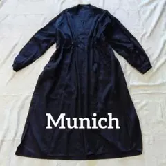 Munich ミューニック セルロースコットンツイルシャーリングワンピース