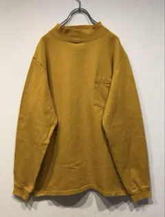 USA製Goodwear グッドウエア モックネック長袖Tシャツ カットソー