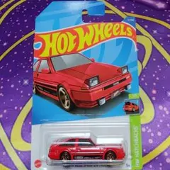 ホットウィール トヨタ AE86 スプリンター トレノ 赤