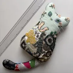 ミナペルホネン・ハンドメイド☆うとうと居眠りねこちゃん・odyssey＋