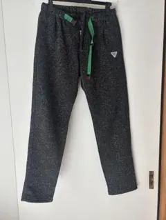 OUTDOOR ジョガーパンツ ブラック×グレー美品