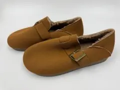 ブラウンファー付きムートンブーツ